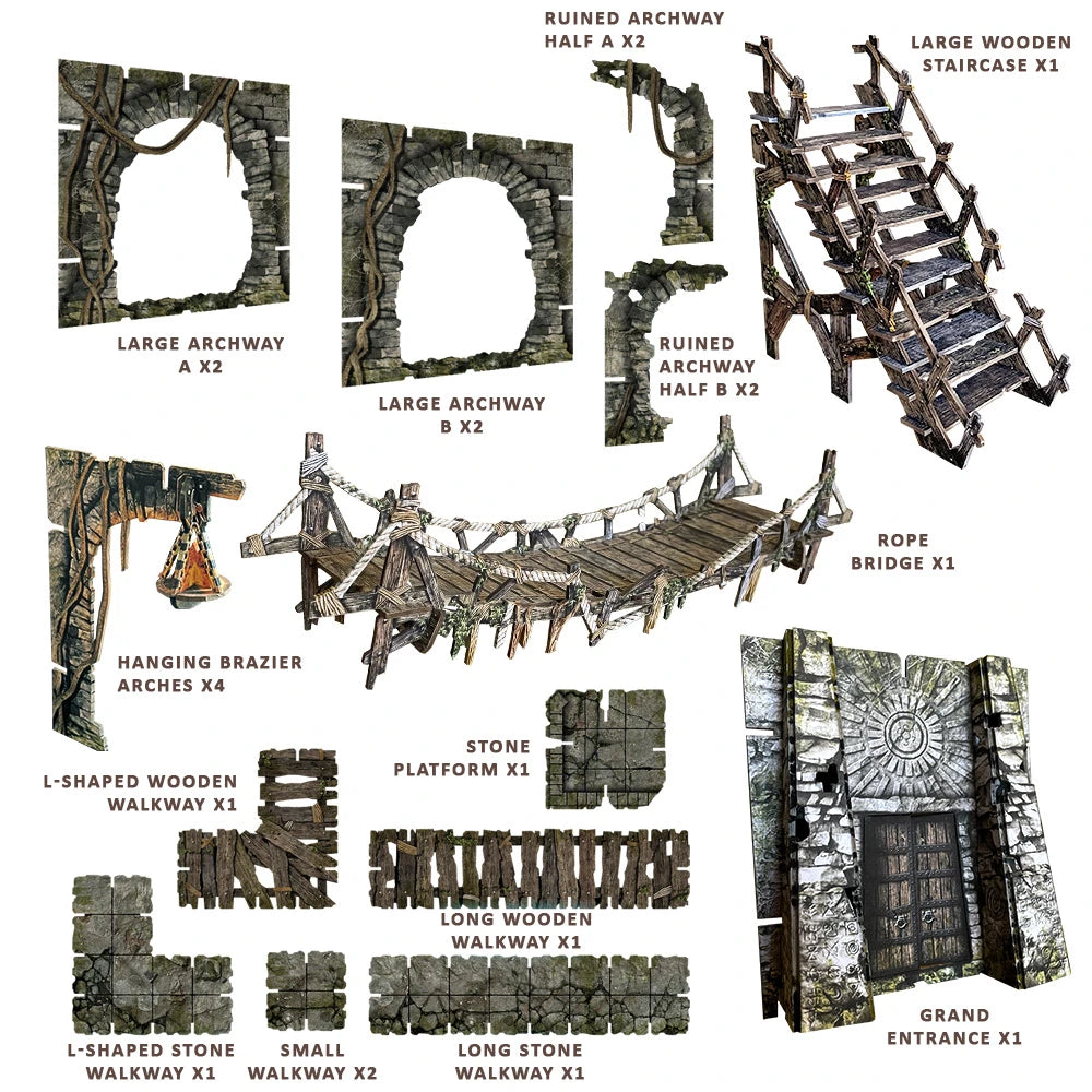 Battle Systems Fantasy Dungeon Terrain KS Edition