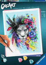 Ravensburger CreArt Paint - Boho Lion