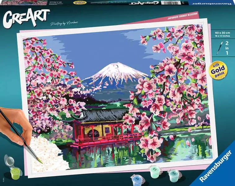 Ravensburger CreArt Paint - Japanese Cherry Blossom