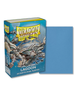 Dragon Shield - Japanese Size Matte Dual Sleeves: Lagoon (Blue) (60ct)