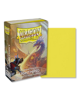 Dragon Shield - Japanese Size Matte Dual Sleeves: Lightning Yellow (60ct)