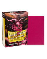 Dragon Shield - Japanese Size Matte Sleeves: Magenta (60ct)