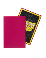 Dragon Shield - Japanese Size Matte Sleeves: Magenta (60ct)